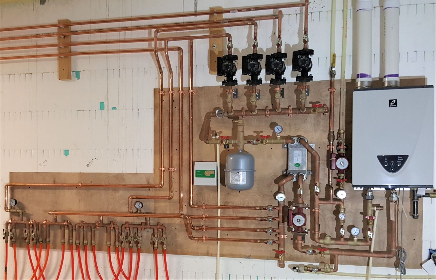 The Heat Exchanger System DIY Radiant Floor Heating Radiant Floor 